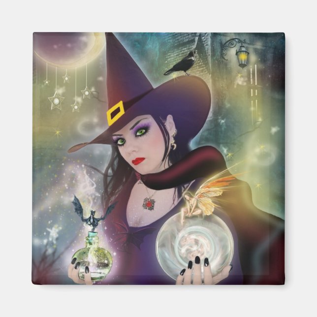 Aimant Magique Magic Witch (Devant)