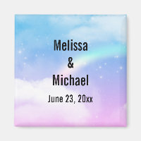 Magique Pastel Clouds et un Mariage arc-en-ciel