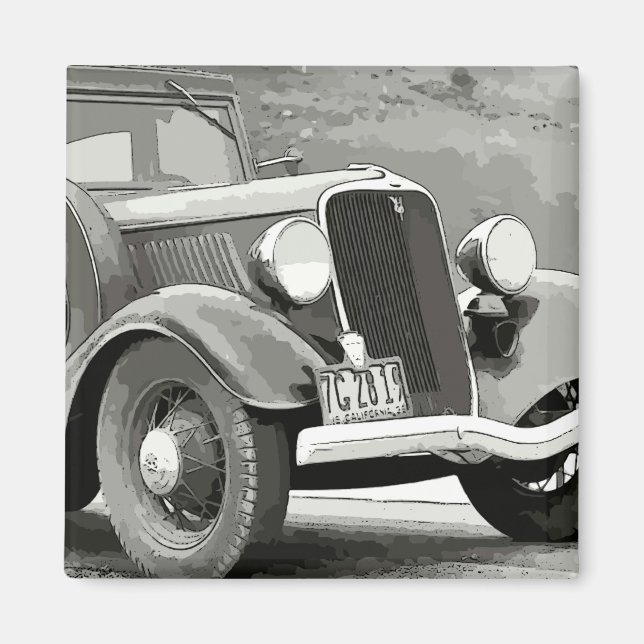 Aimant Magnat automatique vintage (Devant)
