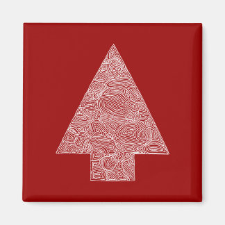 Aimant Magnat d'arbre de Noël moderne