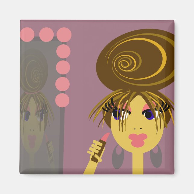 Aimant Magnat d'art pop prêt (Devant)