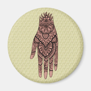 Aimant Magnat de conception d'art de tatouage à la main M