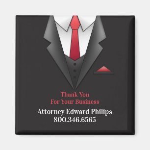 Aimant Magnat de costume d'homme d'affaires