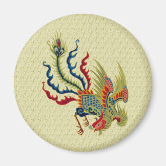 Aimant Magnat de design de coq d'art chinois