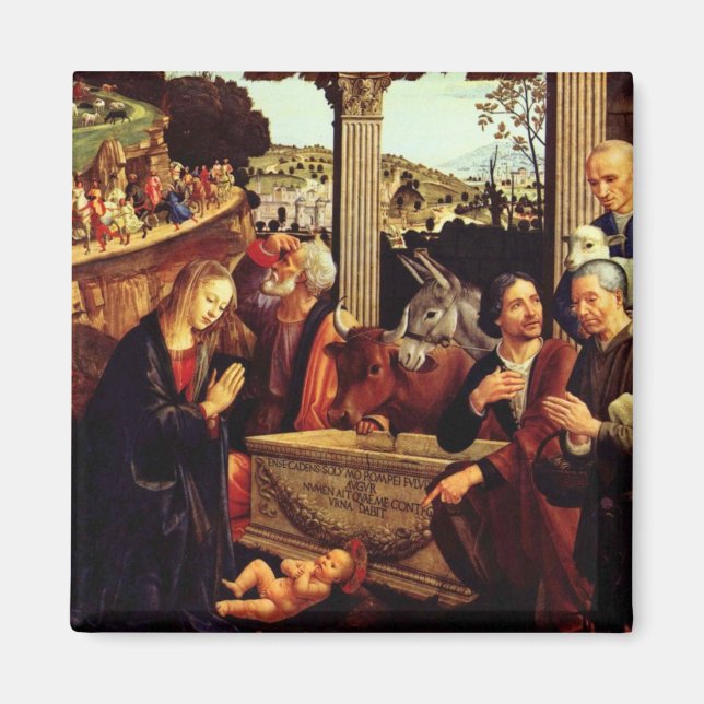 Aimant Magnat de la nativité (Devant)