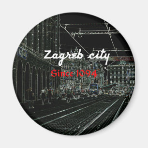 Aimant Magnat de la ville de Black Zagreb