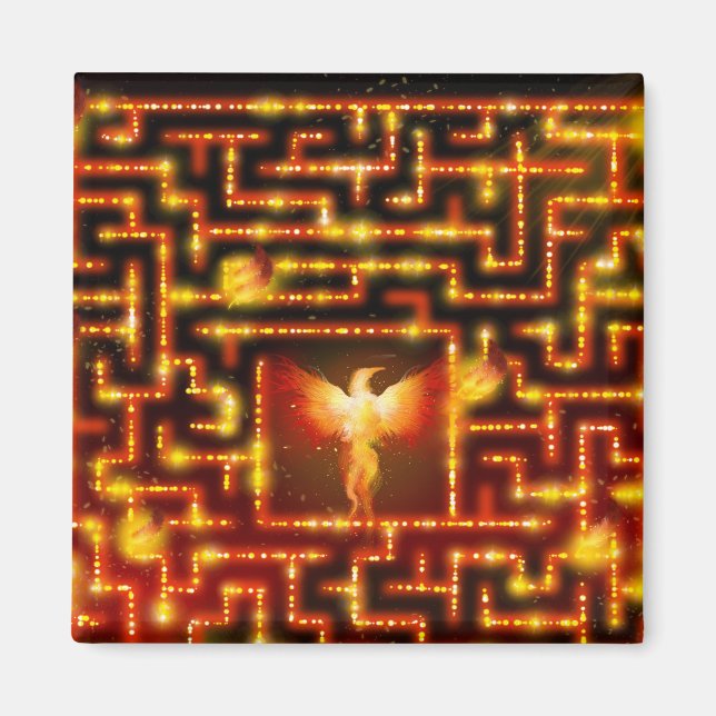 Aimant Magnat de Maze de Phoenix (Devant)