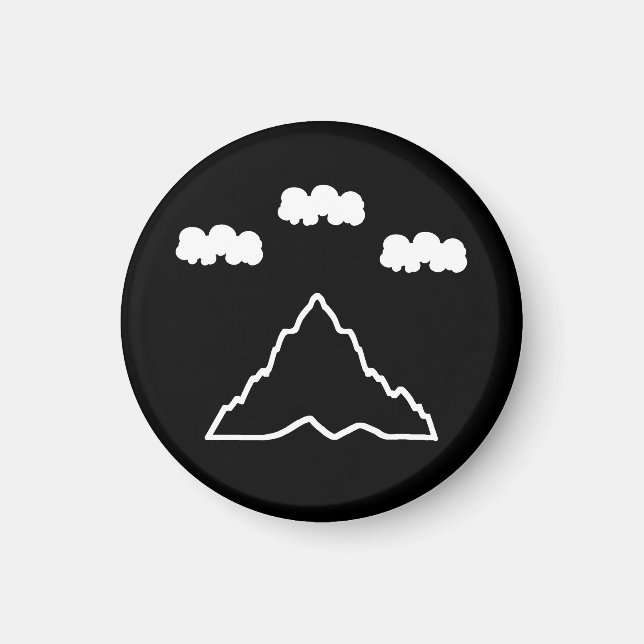 Aimant Magnat de montagne caché SCA (Devant)