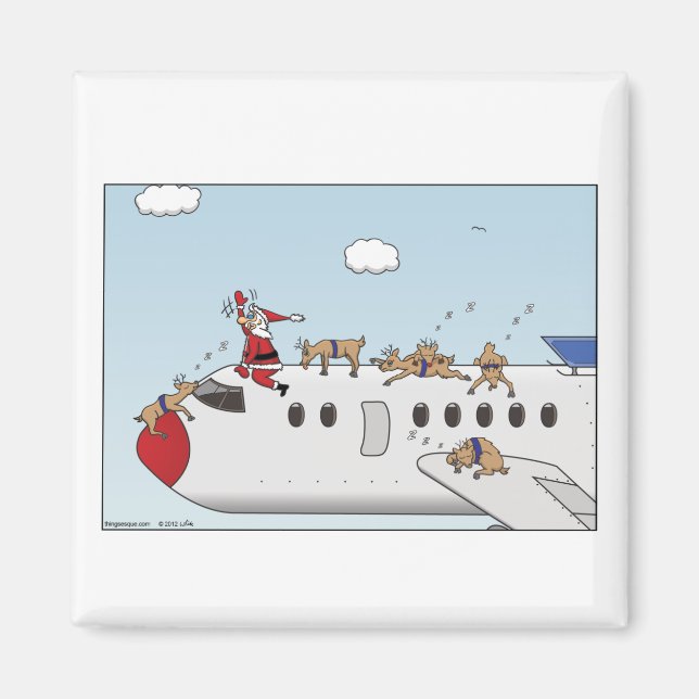 Aimant Magnat de Noël autopilot (Devant)