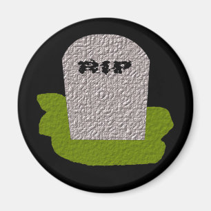 Aimant Magnat de pierre tombale RIP
