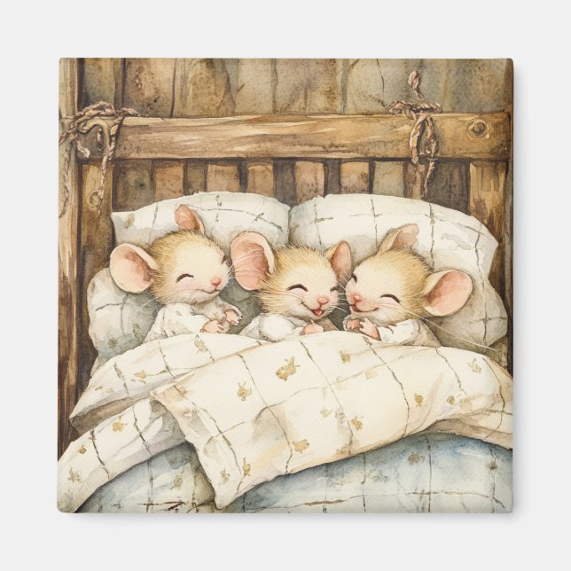 Aimant Magnat de souris au coucher (Devant)