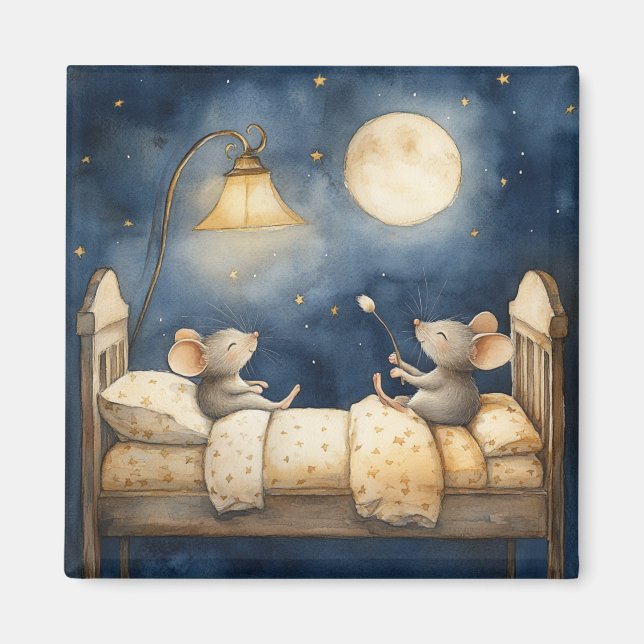 Aimant Magnat de souris au coucher (Devant)