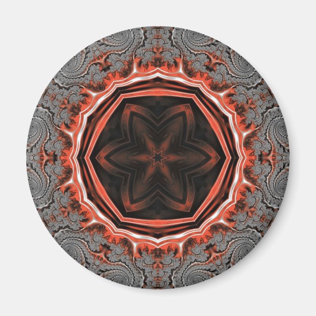 Aimant Magnat des flammes de Kaleidoscope (Devant)