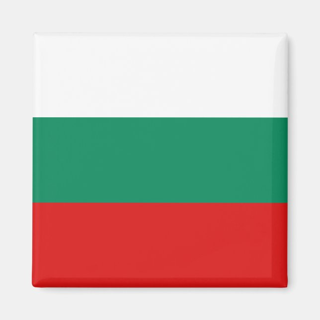 Aimant Magnat du drapeau de Bulgarie (Devant)