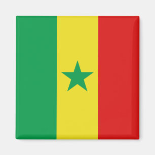 Aimant Magnat du drapeau du Sénégal