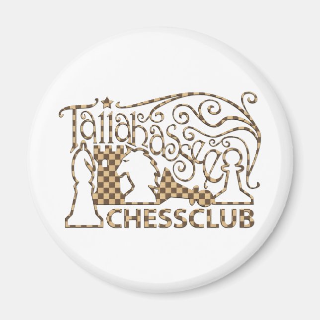 Aimant Magnat du jeu d'échecs (Devant)