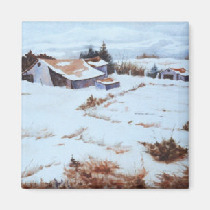 Aimant Magnat du paysage hivernal