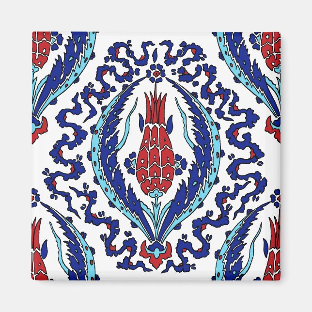 Aimant Magnat en tuiles turques (Devant)