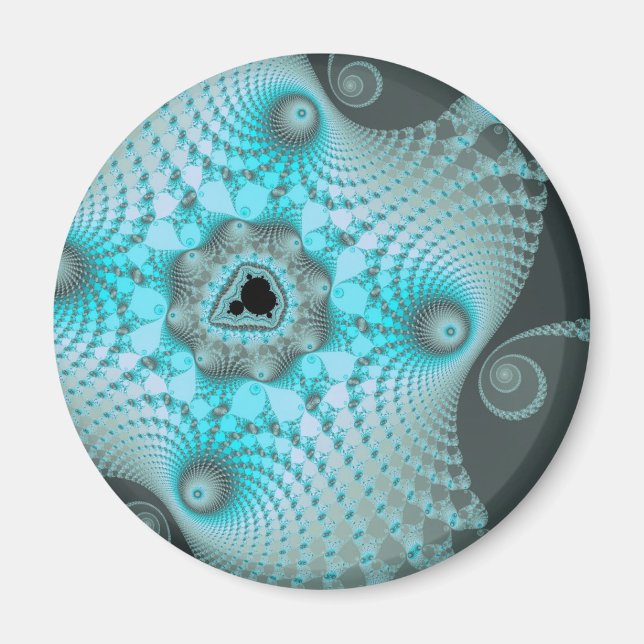 Aimant Magnat noir Ice2 (Devant)