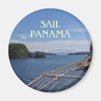 Aimant Magnat photo de la voile Panama Souvenir