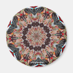 Aimant Magnat photo du kaléidoscope du carrousel