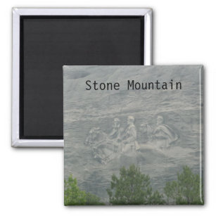 Aimant Magnat photo murale de Stone Mountain Georgia