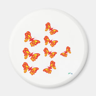 Aimant Magnet/ Papillons