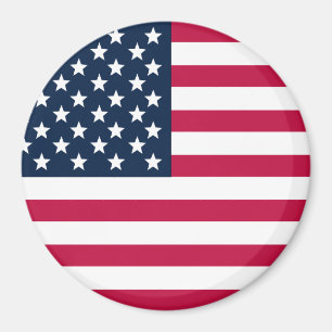 Aimant Magnifique Drapeau américain