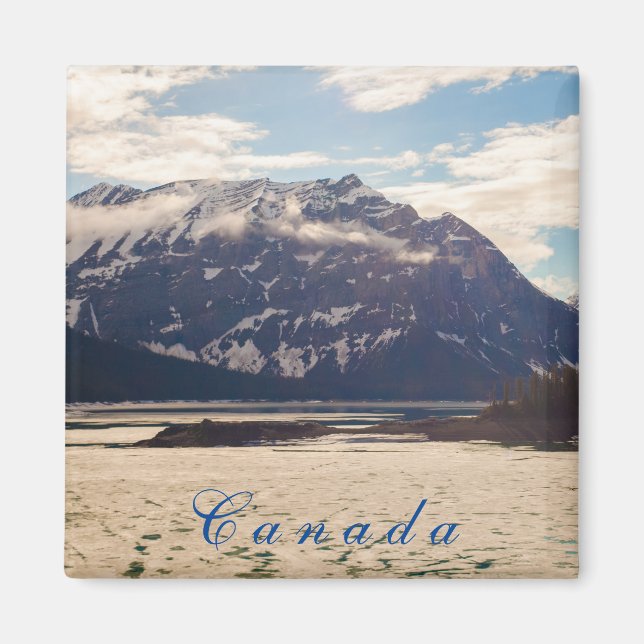 Aimant Magnifique paysage canadien (Devant)
