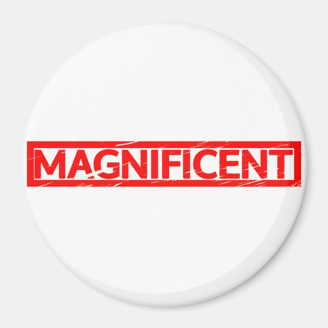 Aimant Magnifique Timbre (Devant)