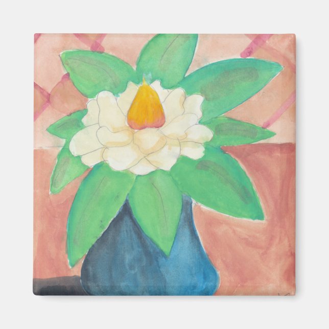 Aimant magnolia (Devant)