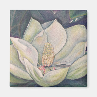 Aimant Magnolia en acier