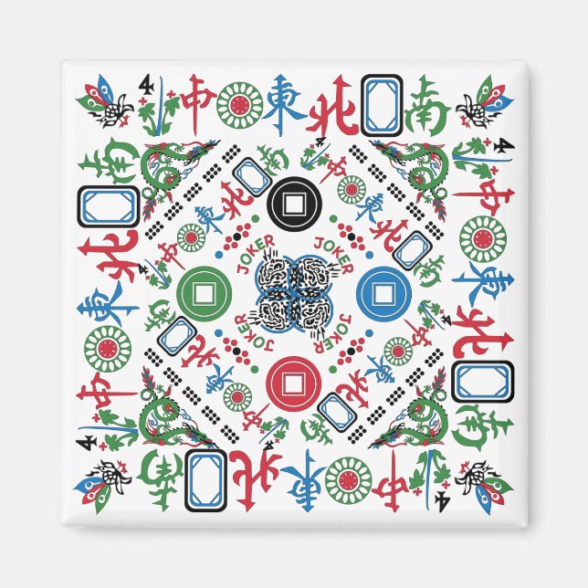 Aimant Mah Jong Jokers (Devant)