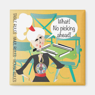 Aimant Mah Jongg Dit Que Le Choix S'Avère