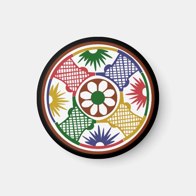 Aimant Mah Jongg Un Cercle (Devant)