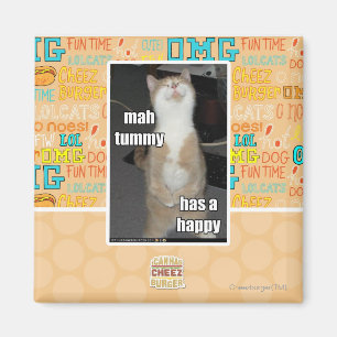 Aimant Mah tummy est heureux