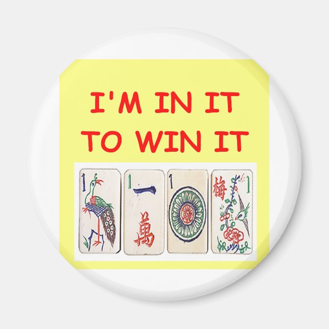 Aimant mahjong (Devant)