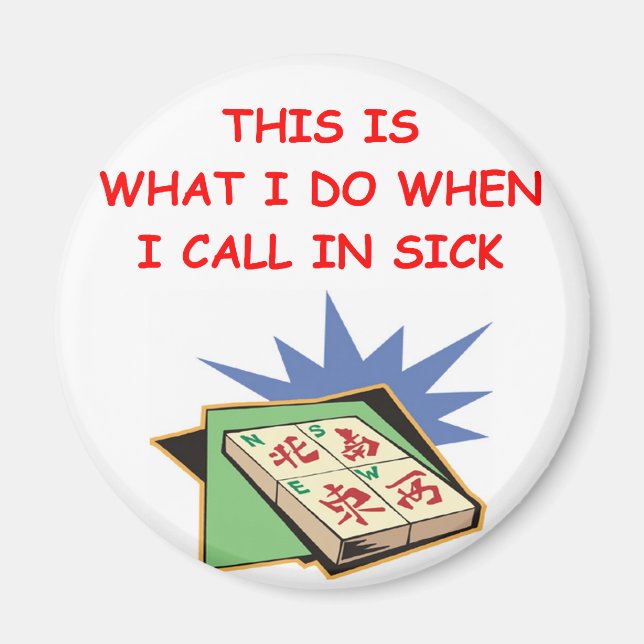 Aimant mahjong (Devant)