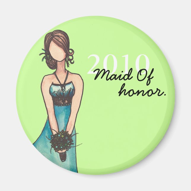 Aimant Maid Of Honor (Devant)
