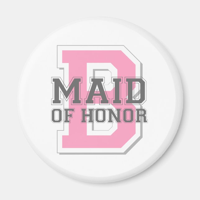Aimant Maid of Honor Cheer (Devant)