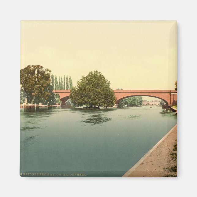 Aimant Maidenhead Railway Bridge, Berkshire, Angleterre (Devant)