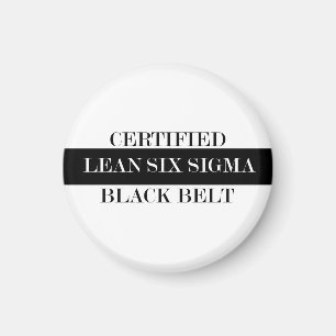 Aimant maigre certifié de ceinture noire