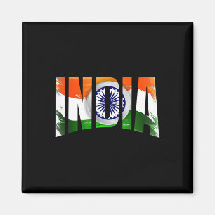Aimant Maillot de fan de l'équipe de cricket d'Inde Coupe