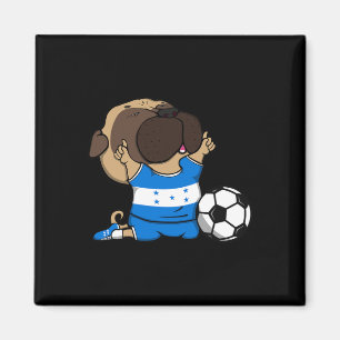 Aimant Maillot de fans de football du Honduras pour chien