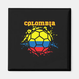 Aimant Maillot de supporter de football colombien drapeau