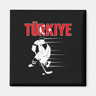 Aimant Maillot des amateurs de hockey sur glace de Turkiy