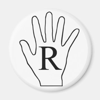 Aimant main (à droite)