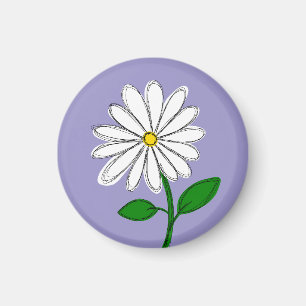 Aimant Main Levée Fleur de Lavande