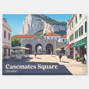 Aimant Main Street et Casemates Square Gibraltar