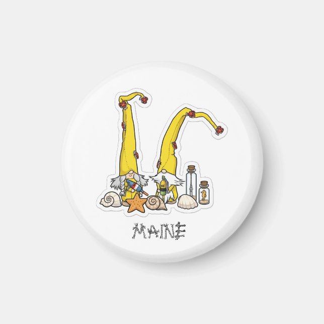 Aimant Maine Gnomes  (Devant)